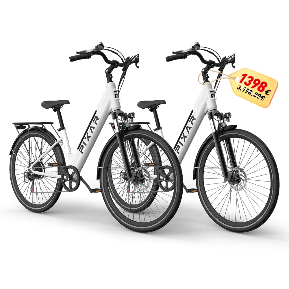PIXAR® Cruiser Electric Bike 25km/h × 2